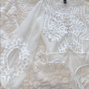 Windsor bodysuit top